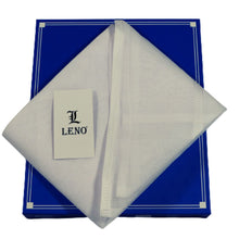 Load image into Gallery viewer, غترة لينو 4 غترة بيضاء للرجال